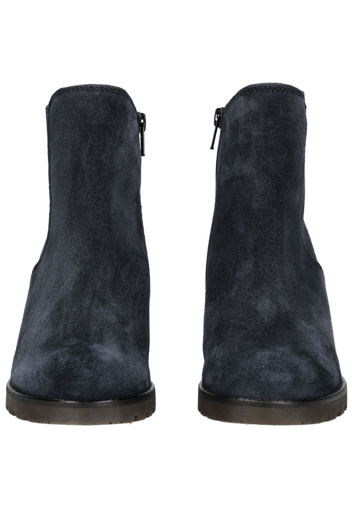 Gabor Comfort Stiefelette Veloursleder Dunkelblau