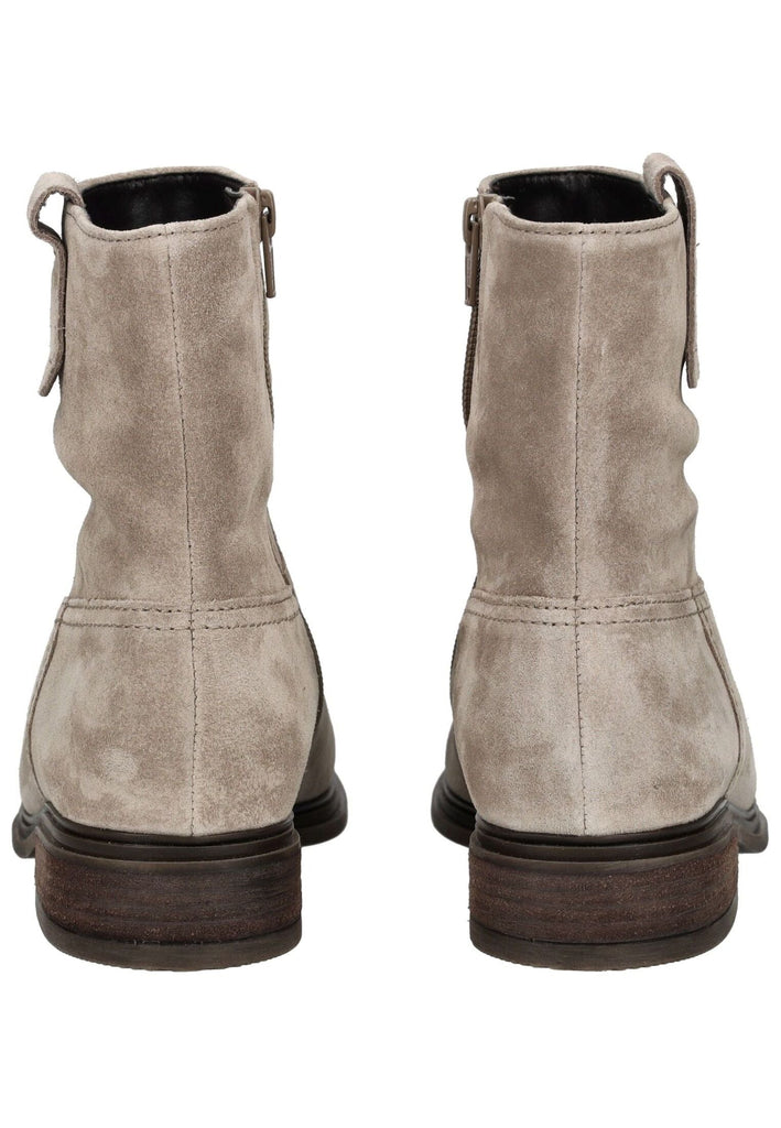 Gabor Comfort Stiefelette Veloursleder Kiesel