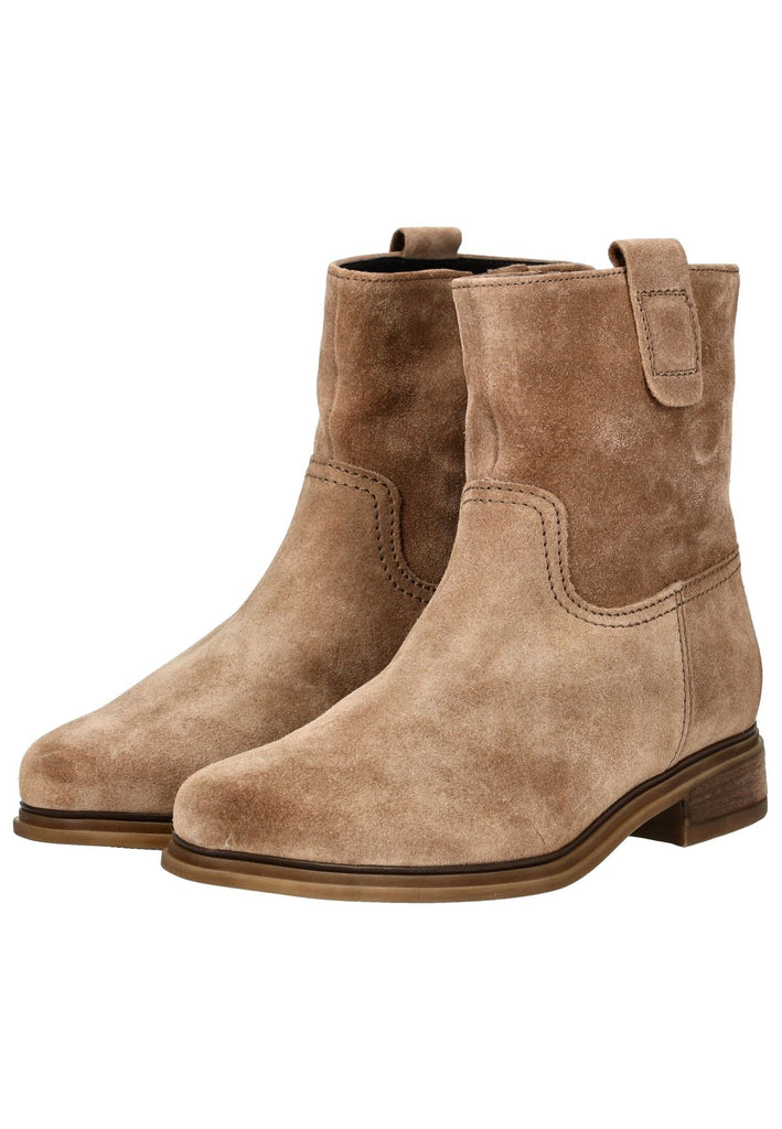 Gabor Comfort Stiefelette Veloursleder Nut Warmfutter