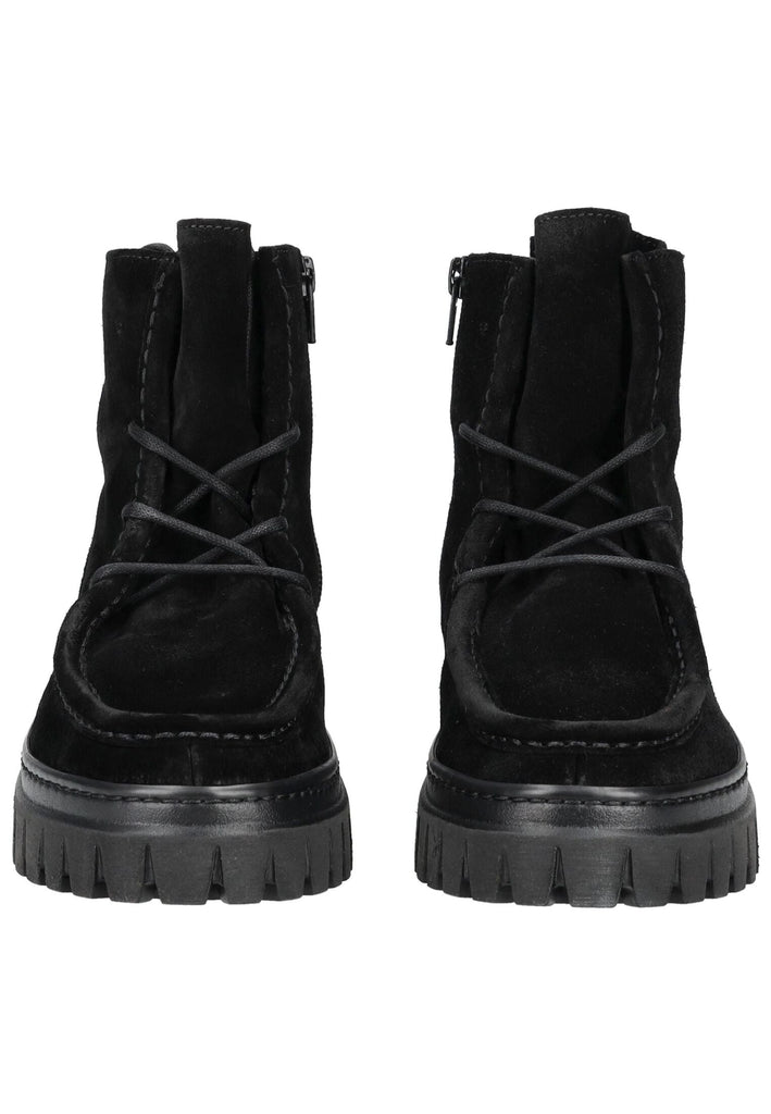 Gabor Comfort Stiefelette Veloursleder Schwarz