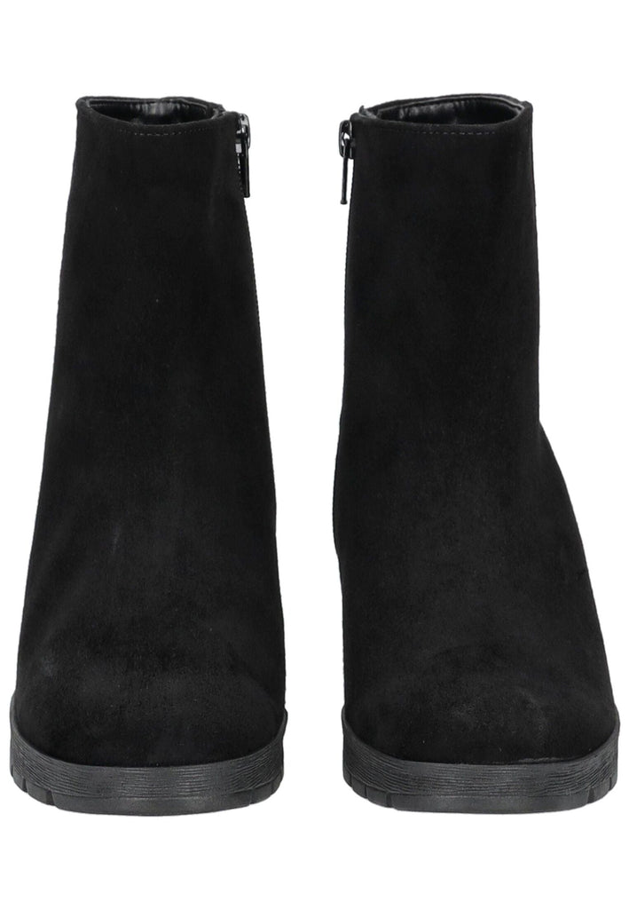 Gabor Comfort Stiefelette Veloursleder Schwarz/Schwarz Warmfutter