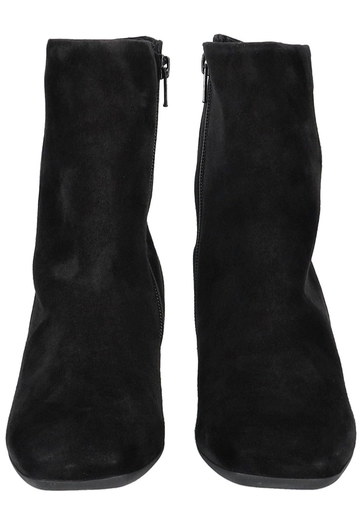 Gabor Comfort Stiefelette Veloursleder Schwarz Warmfutter