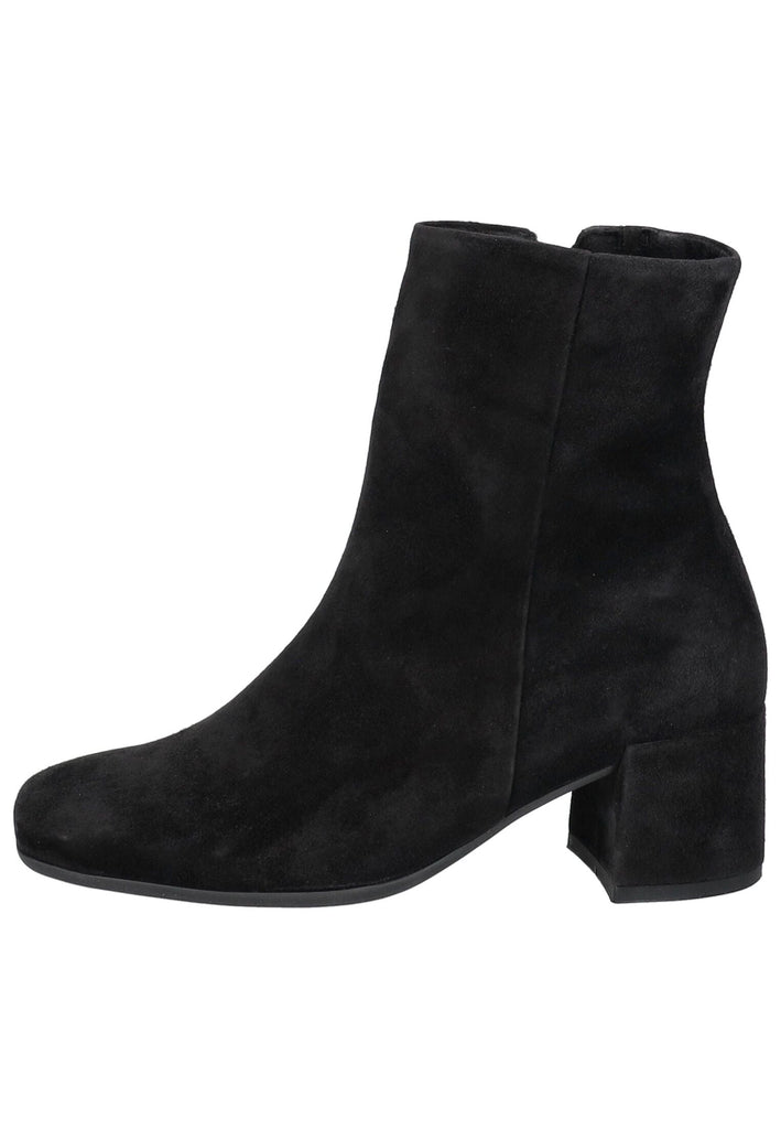 Gabor Comfort Stiefelette Veloursleder Schwarz Warmfutter