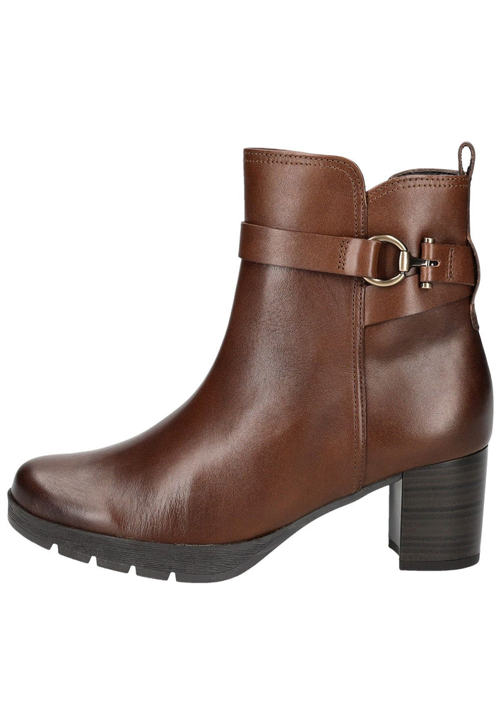 Stiefeletten Gabor Comfort Stiefelette Nappaleder Mittelbraun Warmfutter