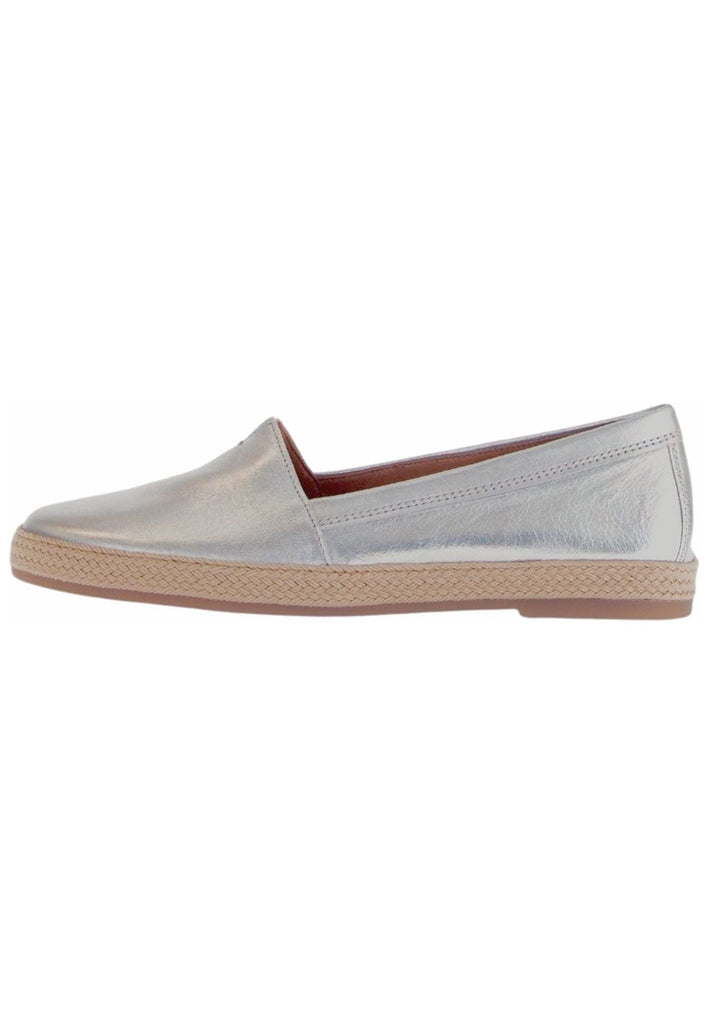 Halbschuhe Gabor Halbschuhe Leder Silber
