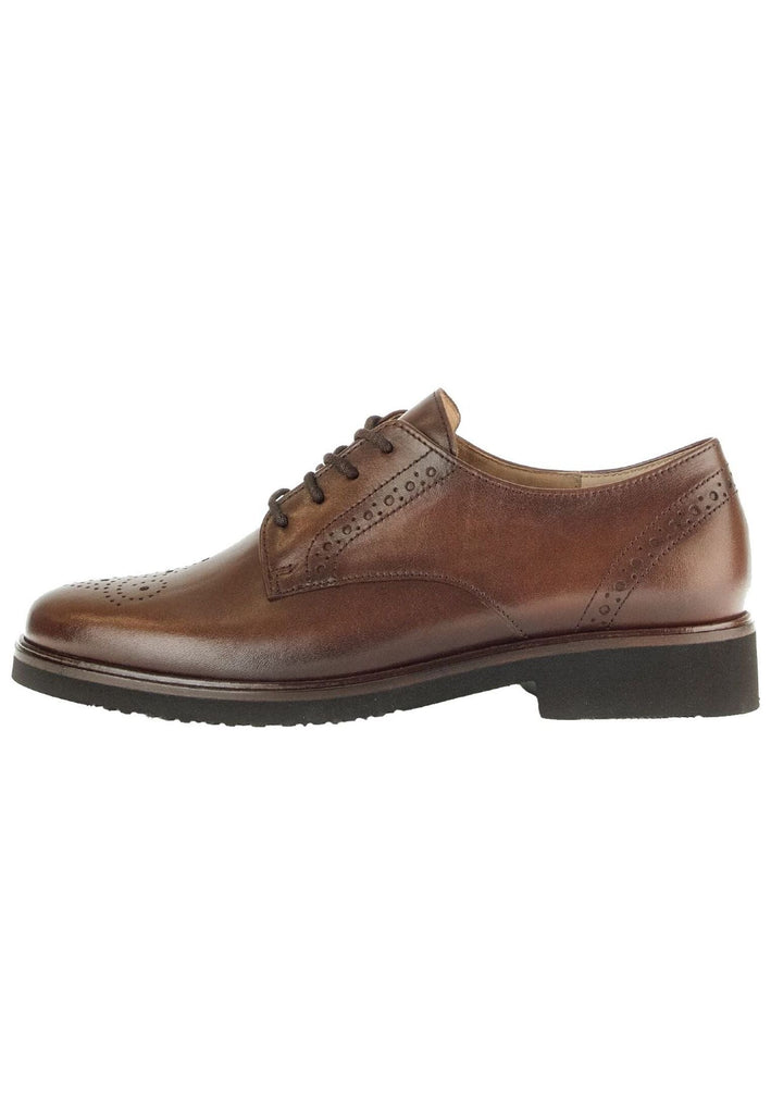 Halbschuhe Gabor Halbschuhe Nappaleder Braun
