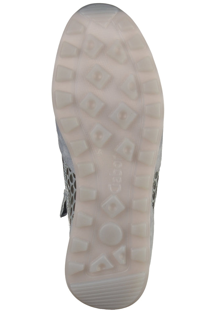 Gabor Halbschuhe Leder Silber