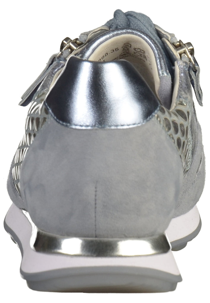 Gabor Halbschuhe Leder Silber