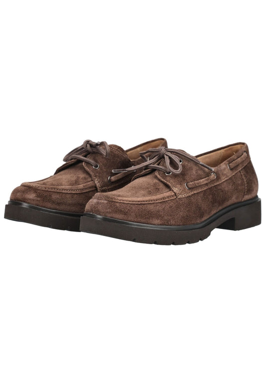Gabor Halbschuhe Veloursleder Cacao