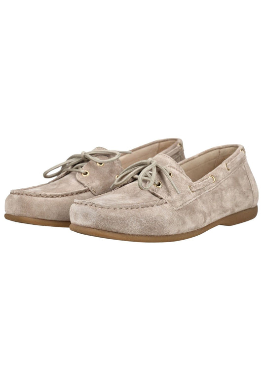 Gabor Mokassin Veloursleder Beige