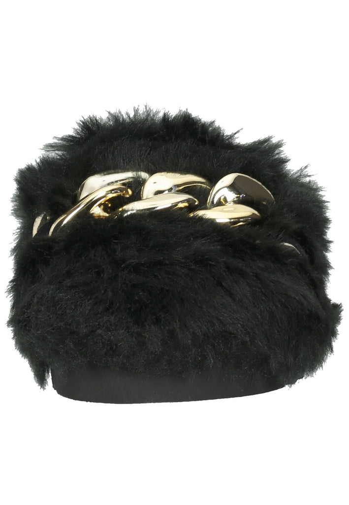 Pantoletten Gabor Hausschuhe Textil Schwarz