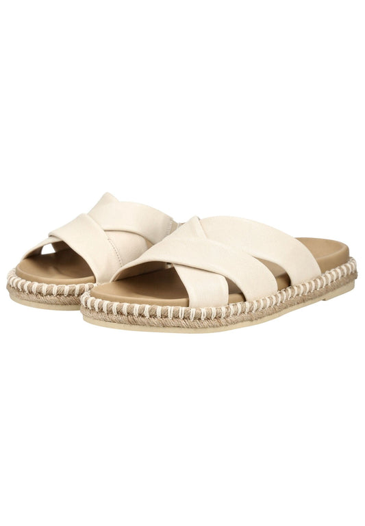 Gabor Pantoletten Glattleder Beige