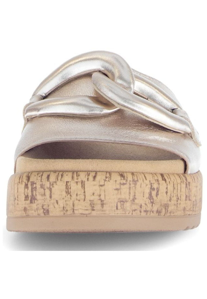 Gabor Pantoletten Leder Puder