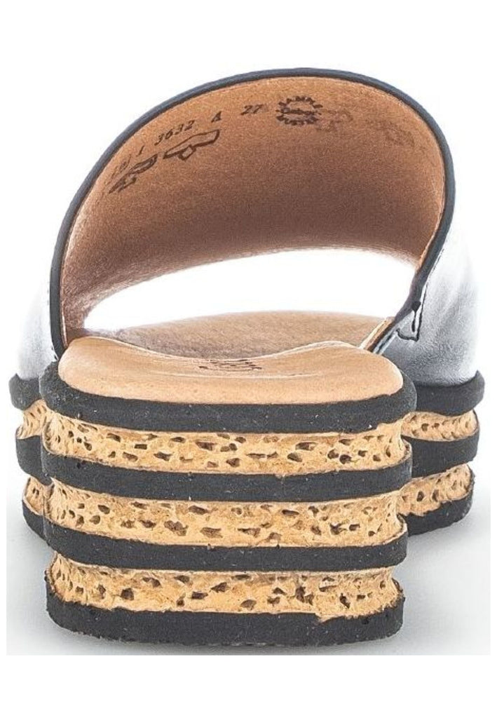 Gabor Pantoletten Nappaleder Schwarz