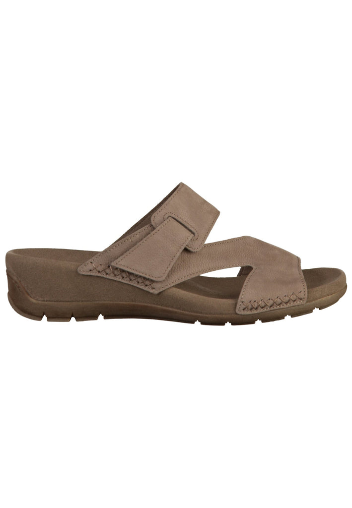 Gabor Pantoletten Nubukleder Braun