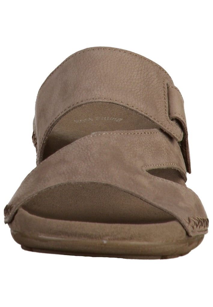 Gabor Pantoletten Nubukleder Braun