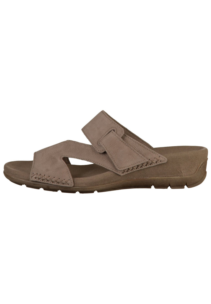 Gabor Pantoletten Nubukleder Braun