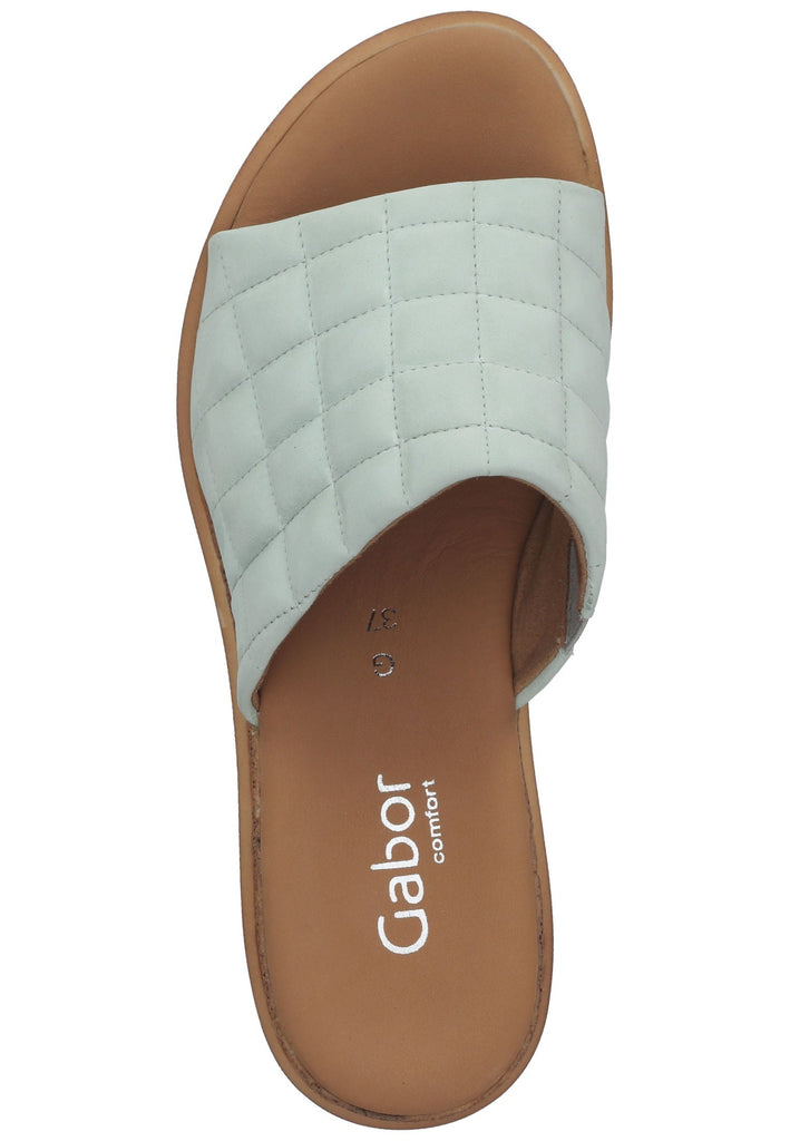 Gabor Pantoletten Nubukleder mint