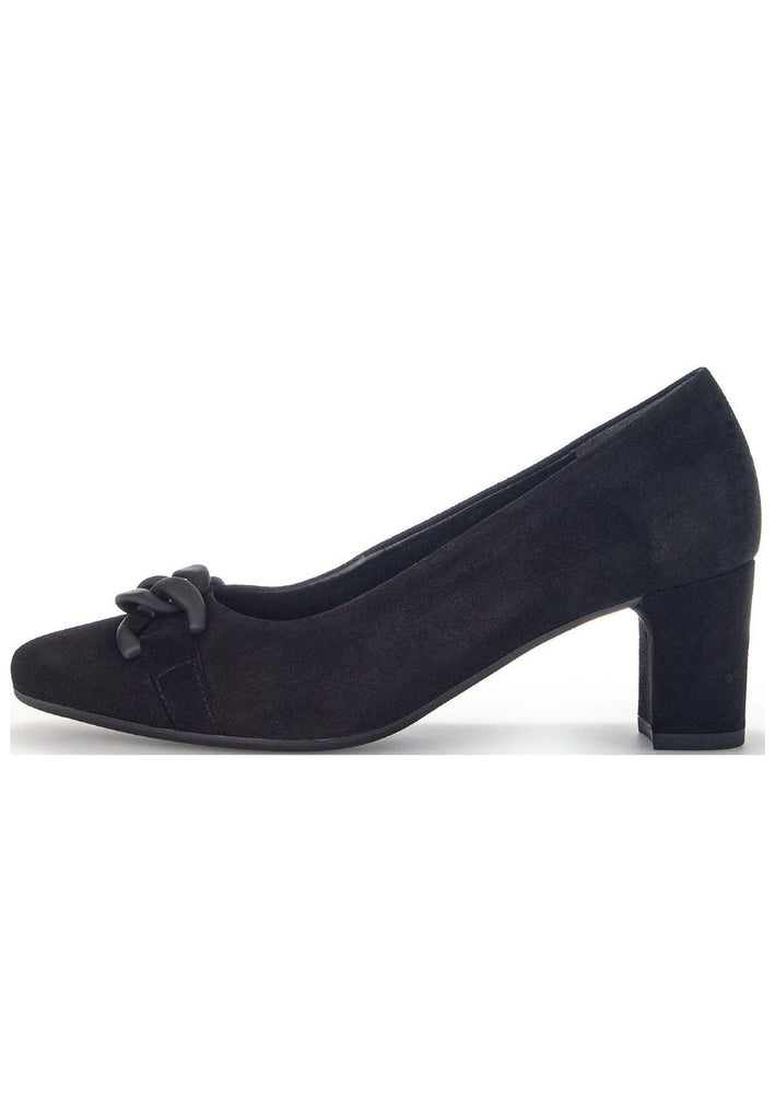 Pumps Gabor Pumps Veloursleder Schwarz