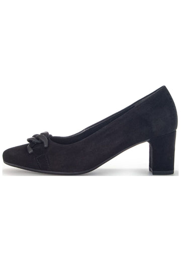Pumps Gabor Pumps Veloursleder Schwarz