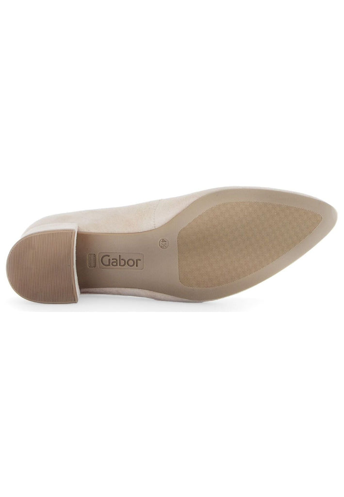 Gabor Pumps Leder Beige