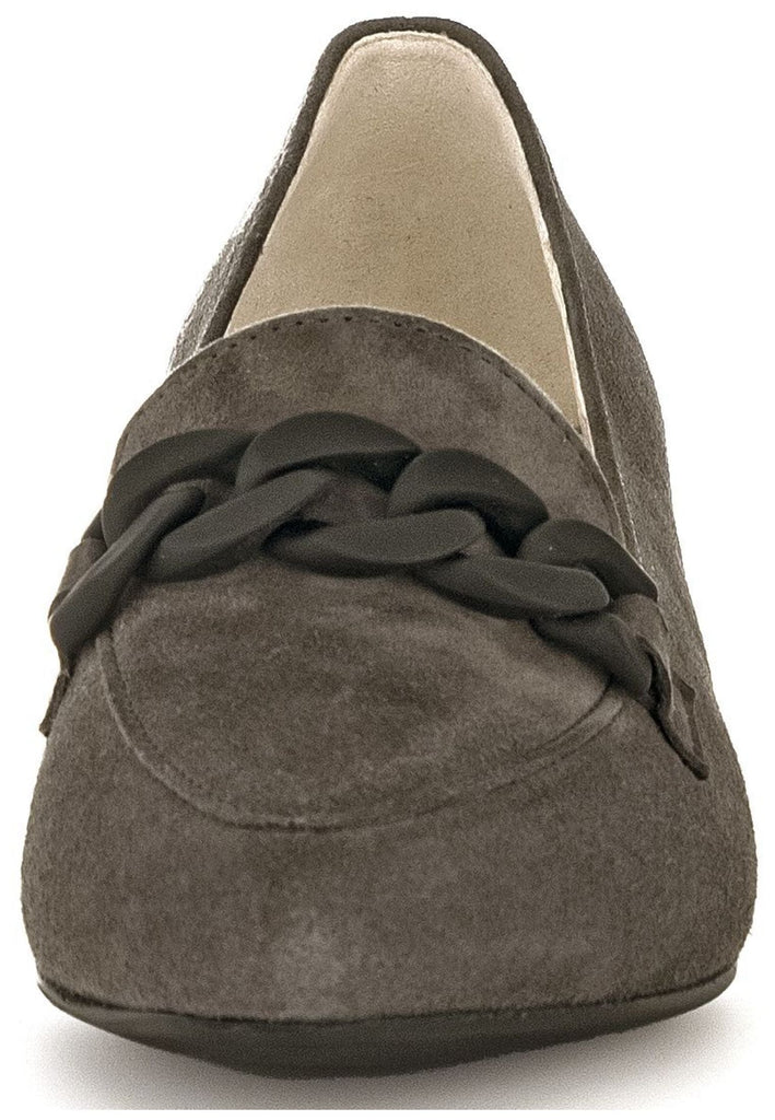 Gabor Pumps Leder Dunkelbraun