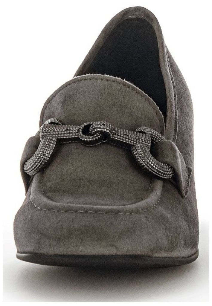 Gabor Pumps Leder Dunkelbraun