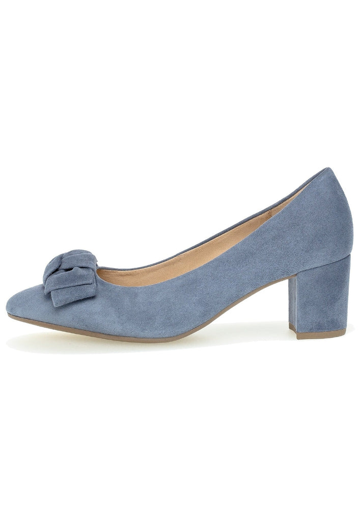 Gabor Pumps Leder Hellblau