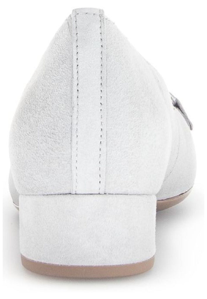 Gabor Pumps Leder Hellgrau