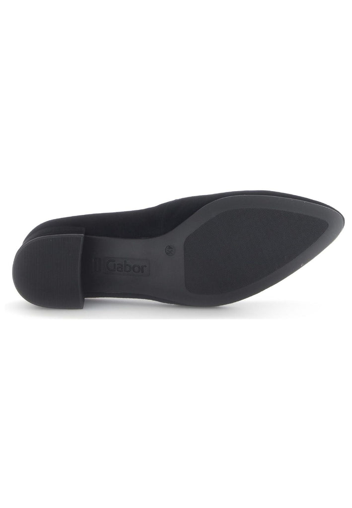 Gabor Pumps Leder Schwarz