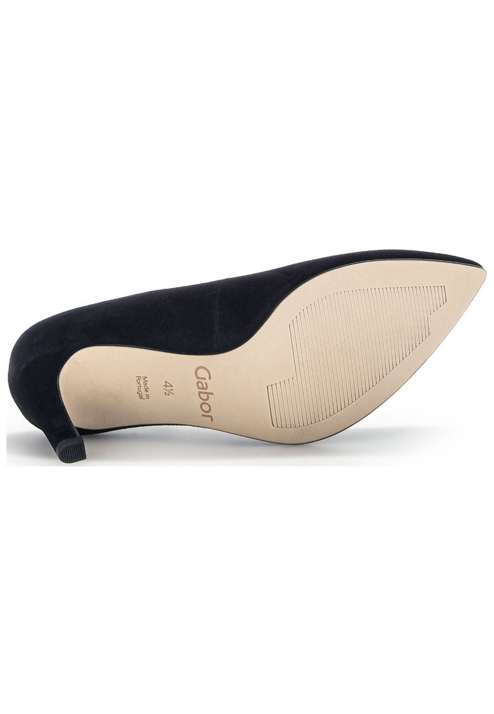Gabor Pumps Leder Schwarz