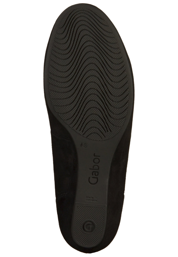 Gabor Pumps Leder Schwarz