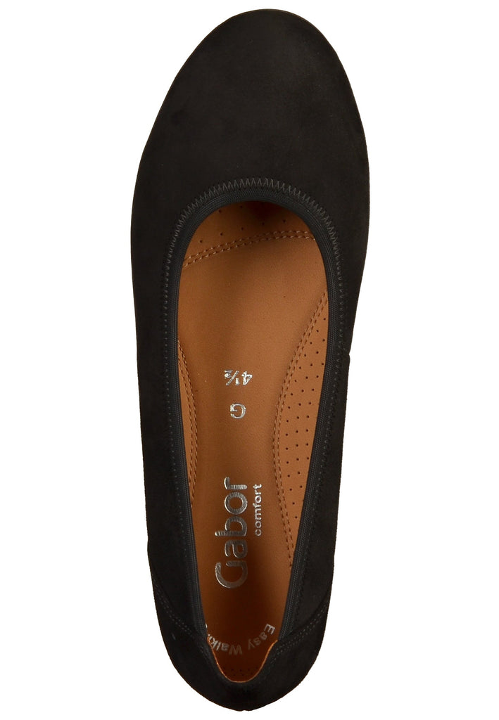 Gabor Pumps Leder Schwarz