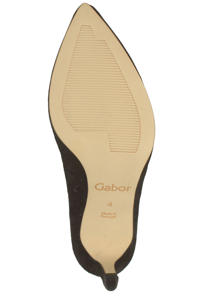Gabor Pumps Leder Schwarz