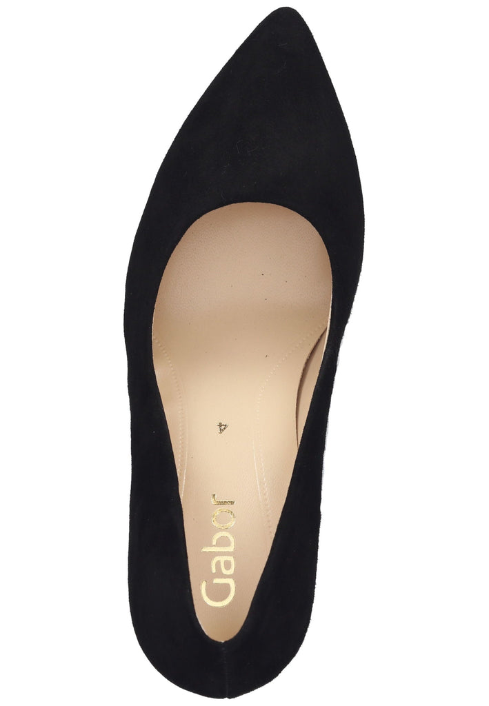 Gabor Pumps Leder Schwarz