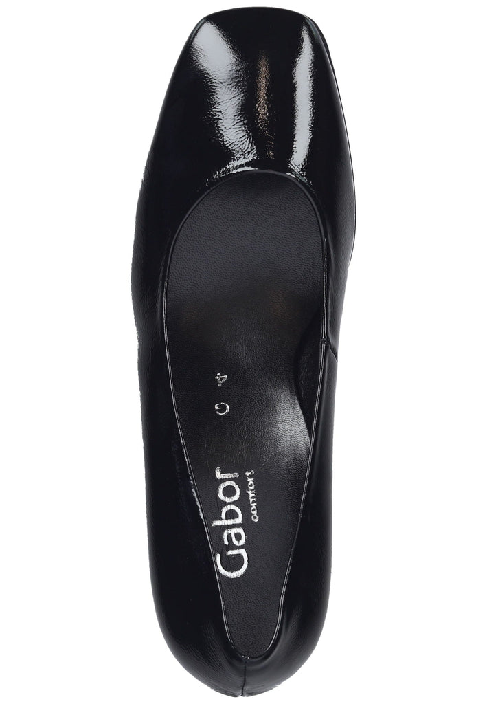 Gabor Pumps Leder Schwarz