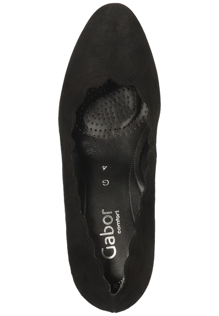 Gabor Pumps Leder Schwarz