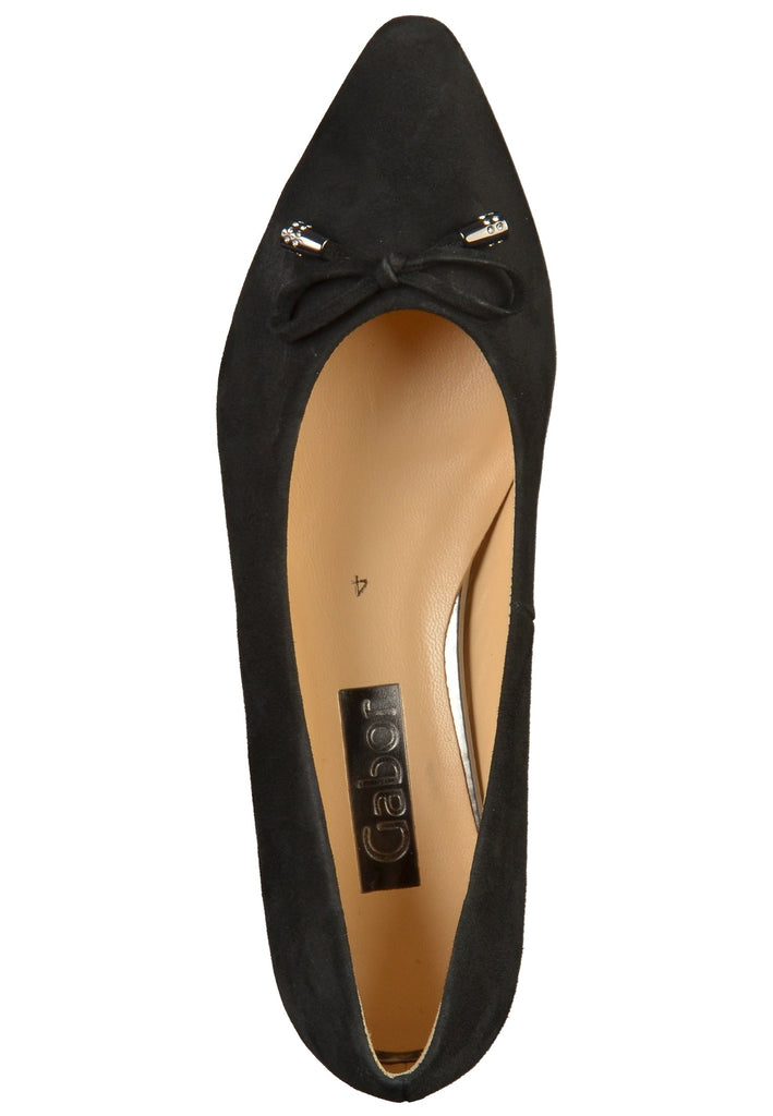 Gabor Pumps Leder Schwarz