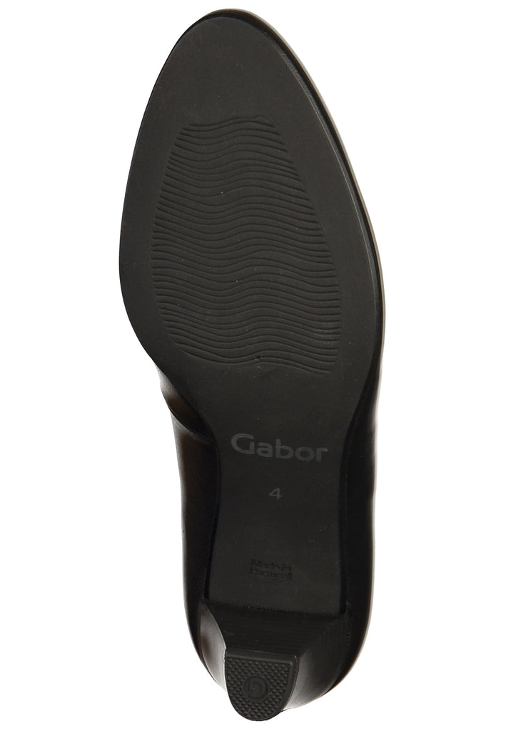 Gabor Pumps Leder Schwarz