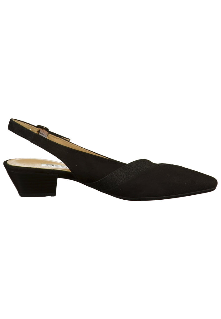 Gabor Pumps Leder Schwarz