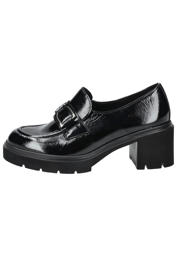 Gabor Pumps Leder Schwarz Lack