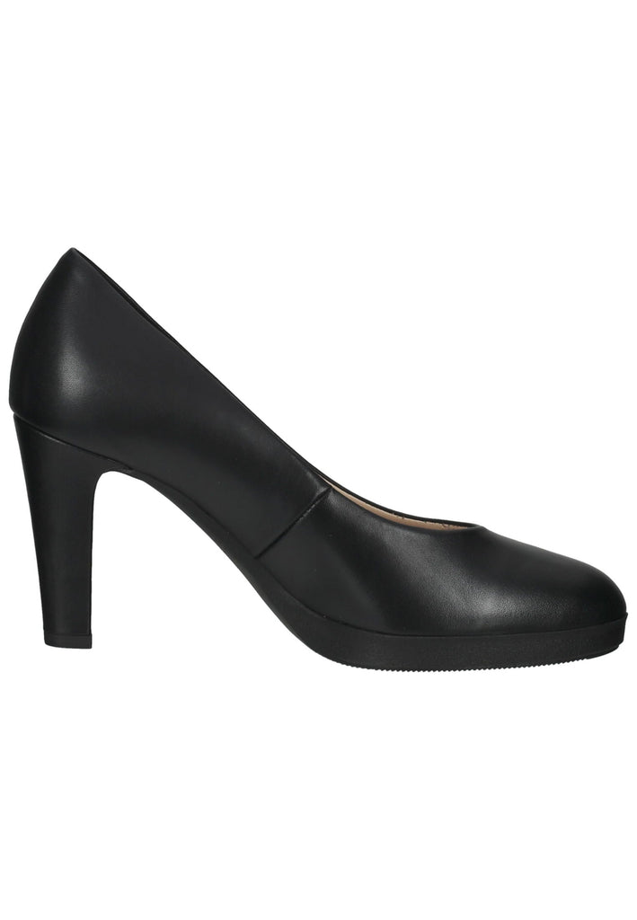 Gabor Pumps Leder Schwarz Lack