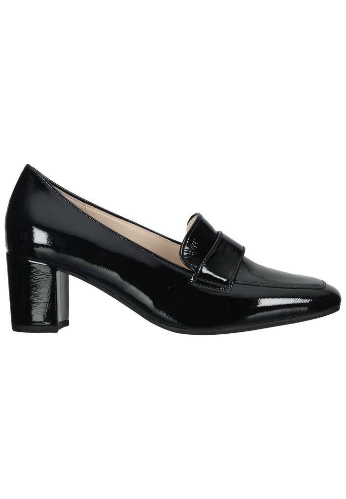Gabor Pumps Leder Schwarz Lack
