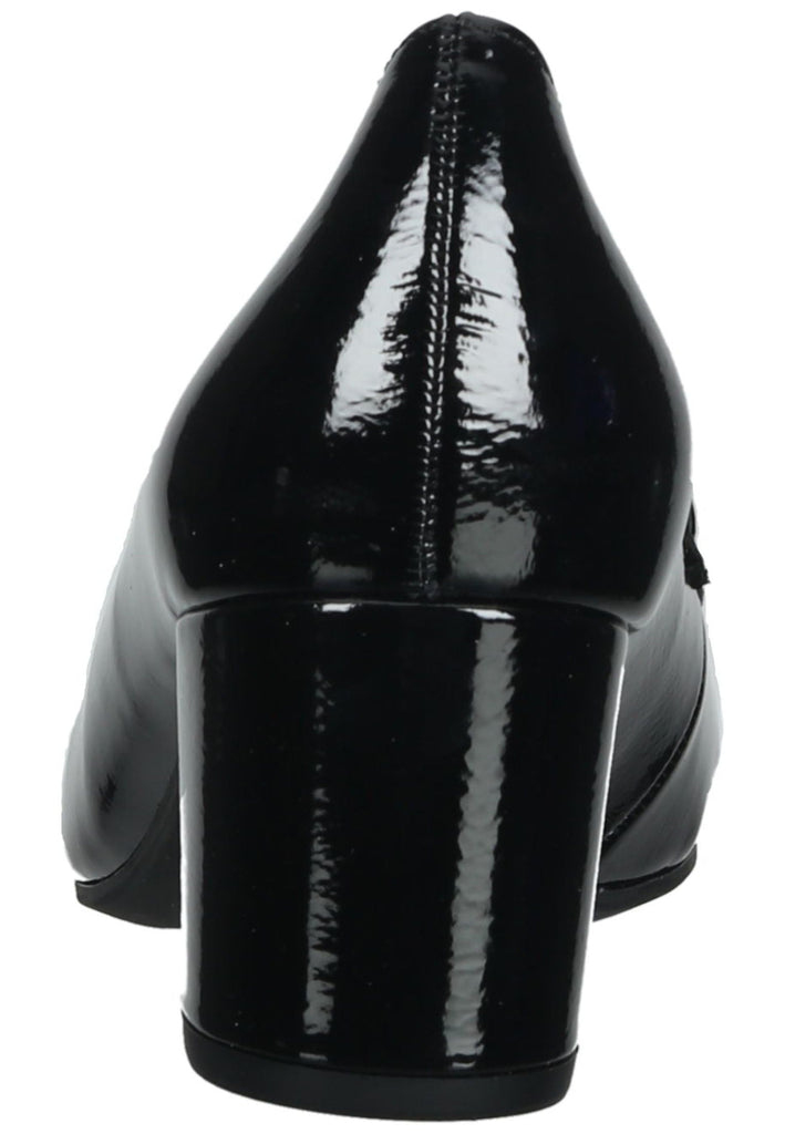 Gabor Pumps Leder Schwarz Lack