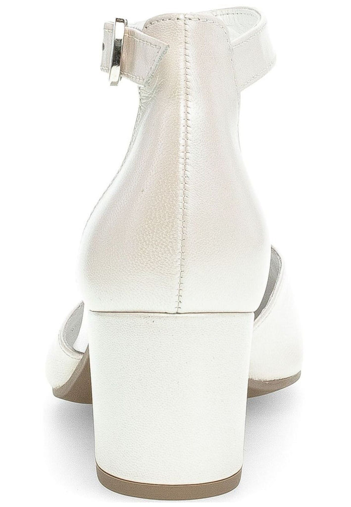 Gabor Pumps Leder Weiß