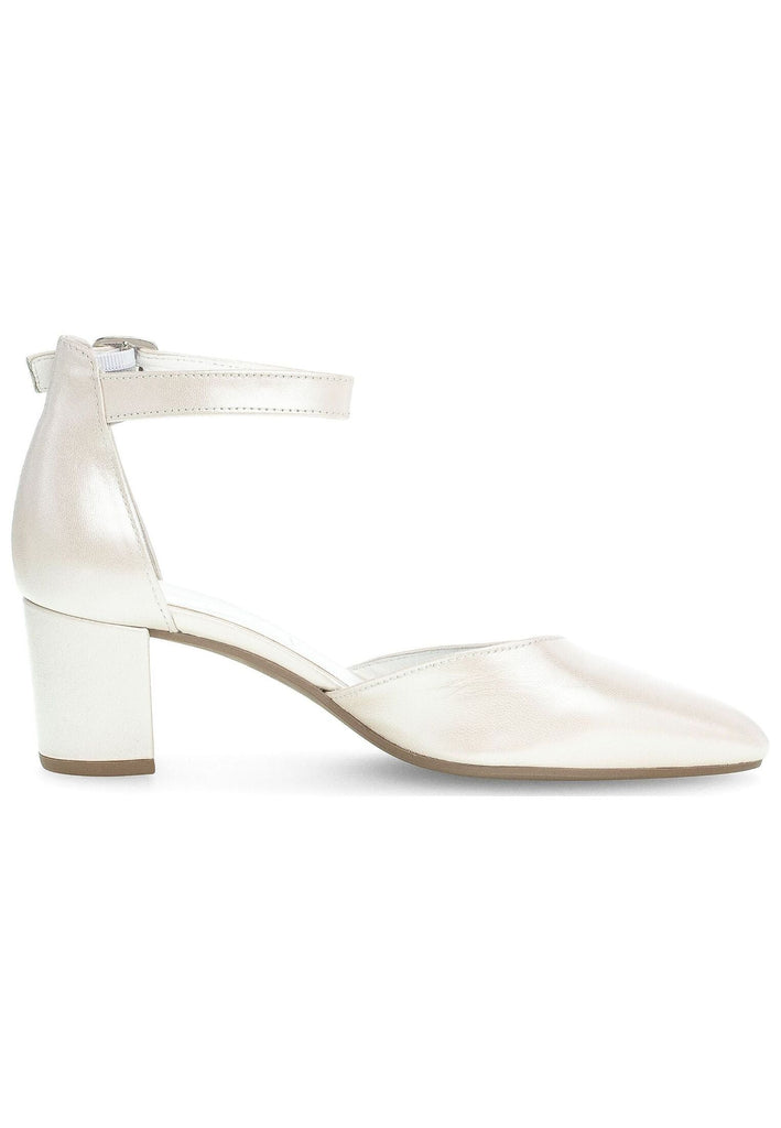 Gabor Pumps Leder Weiß