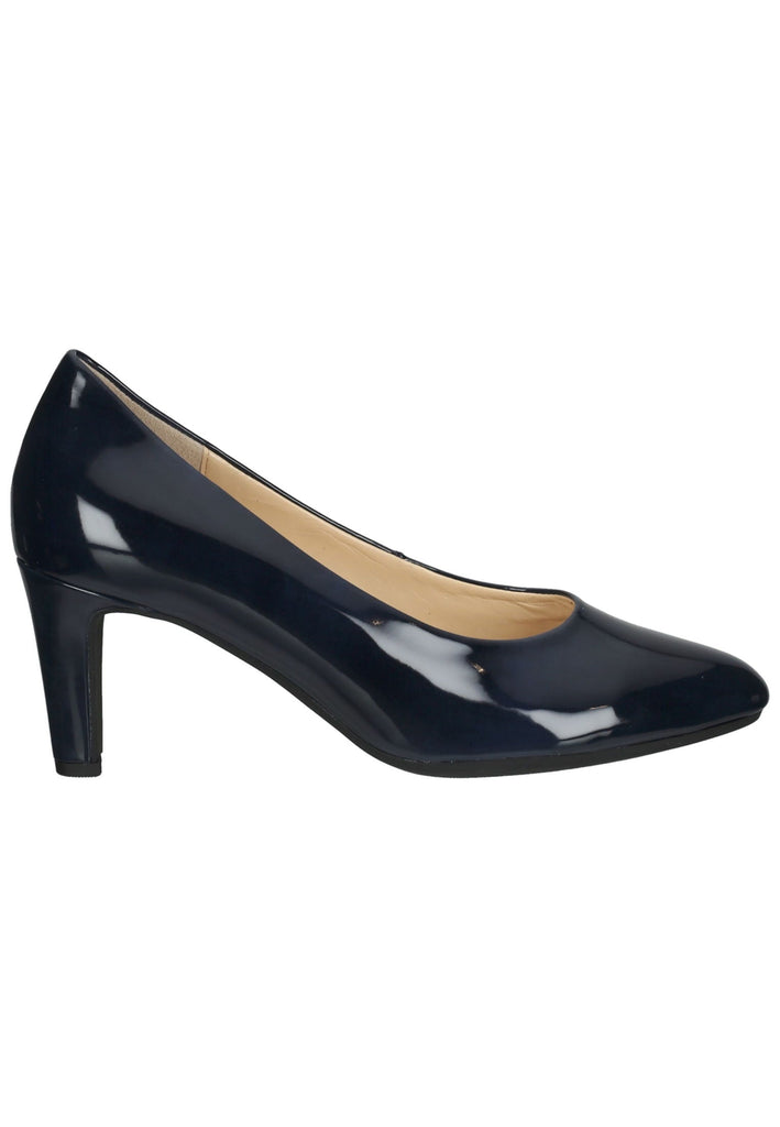 Gabor Pumps Lederimitat Blau Lack