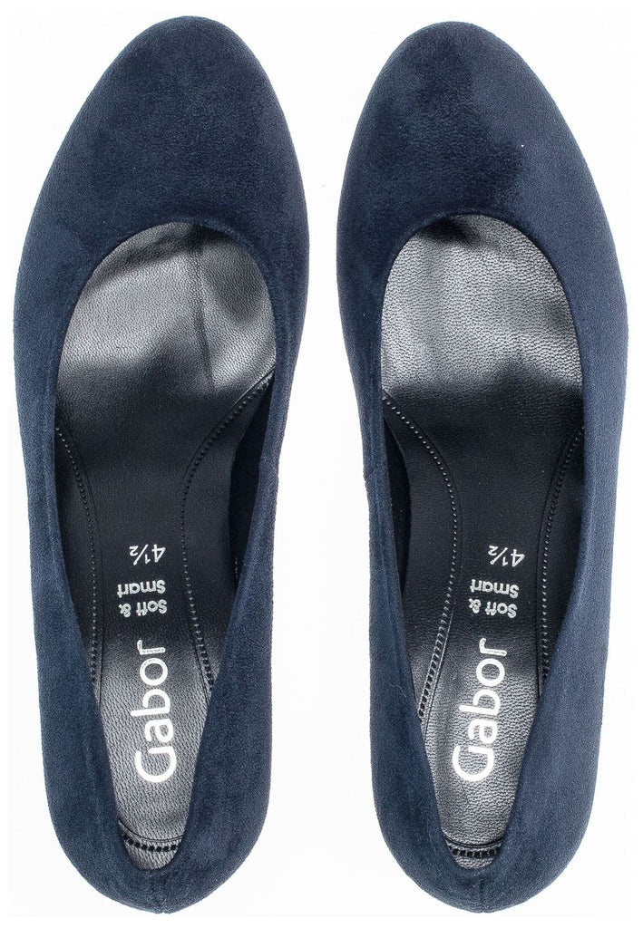 Gabor Pumps Lederimitat Dunkelblau