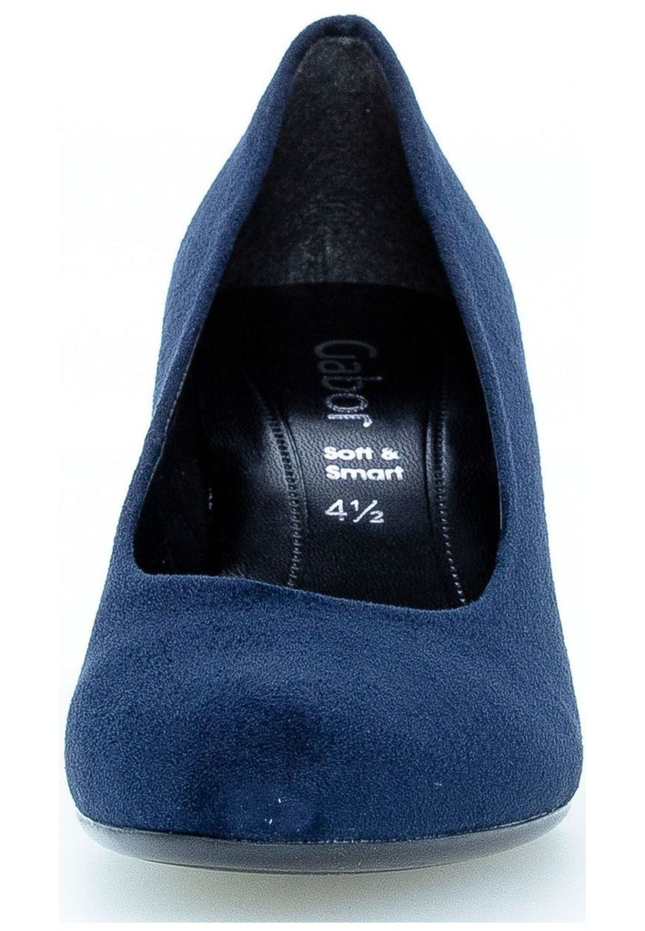 Gabor Pumps Lederimitat Dunkelblau