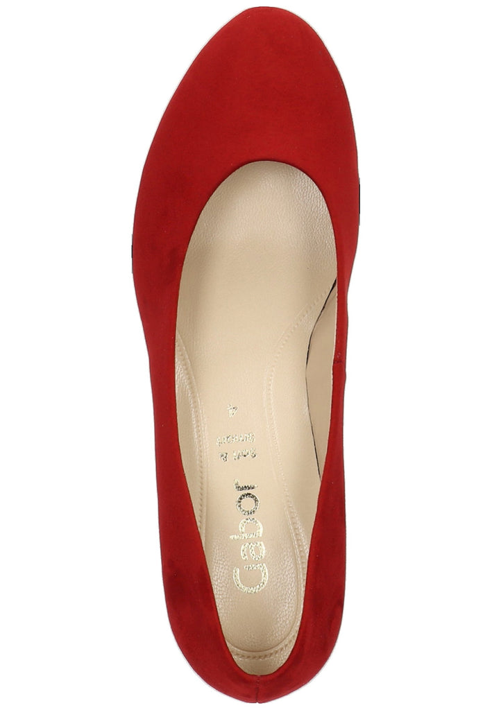 Gabor Pumps Lederimitat Rot